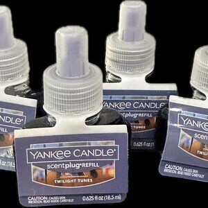 New Yankee Candle Twilight Tunes Scentplug Refills Set of 4